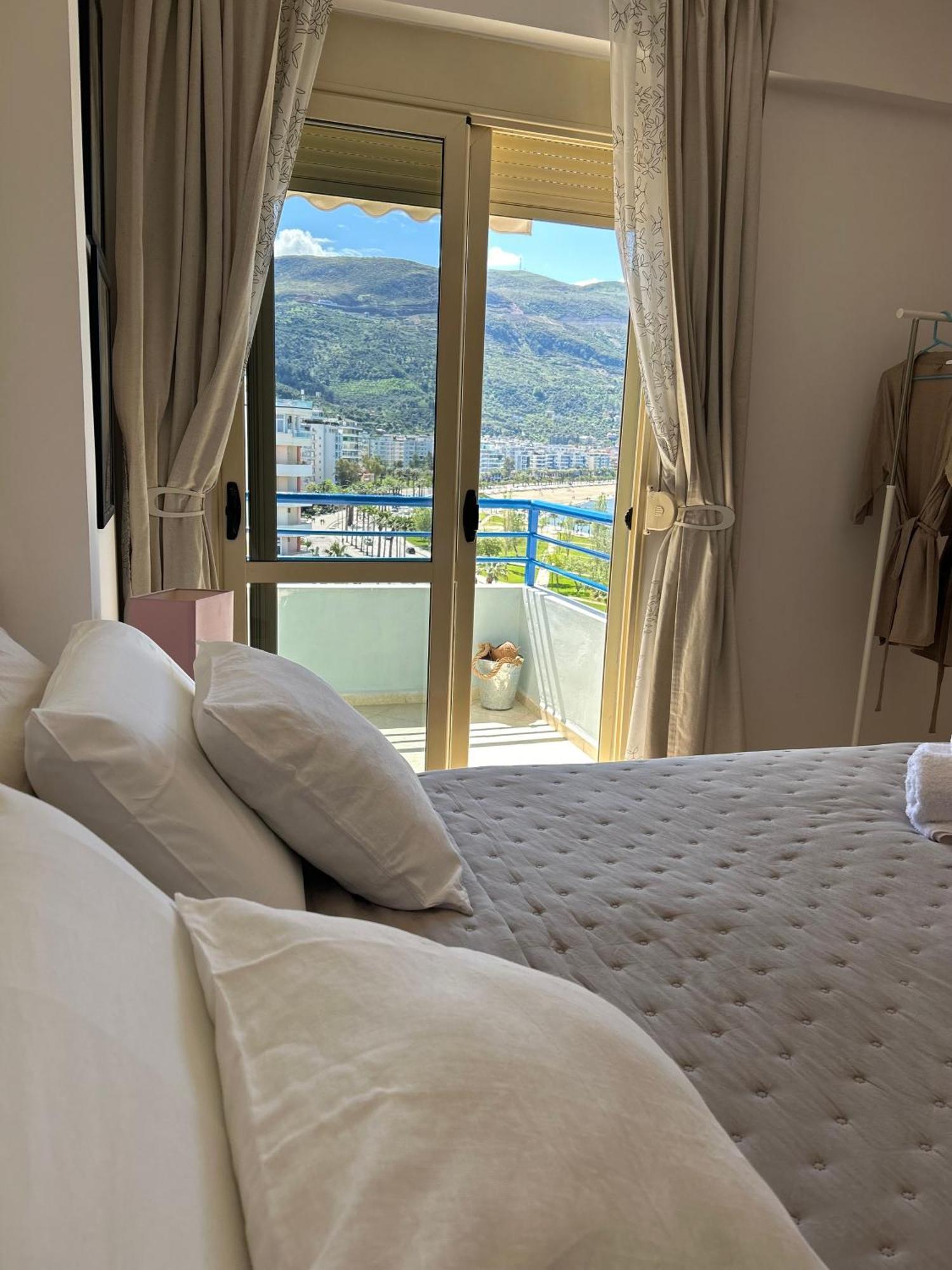 Apartmán Casa Con Vista Mare Vlorë Exteriér fotografie