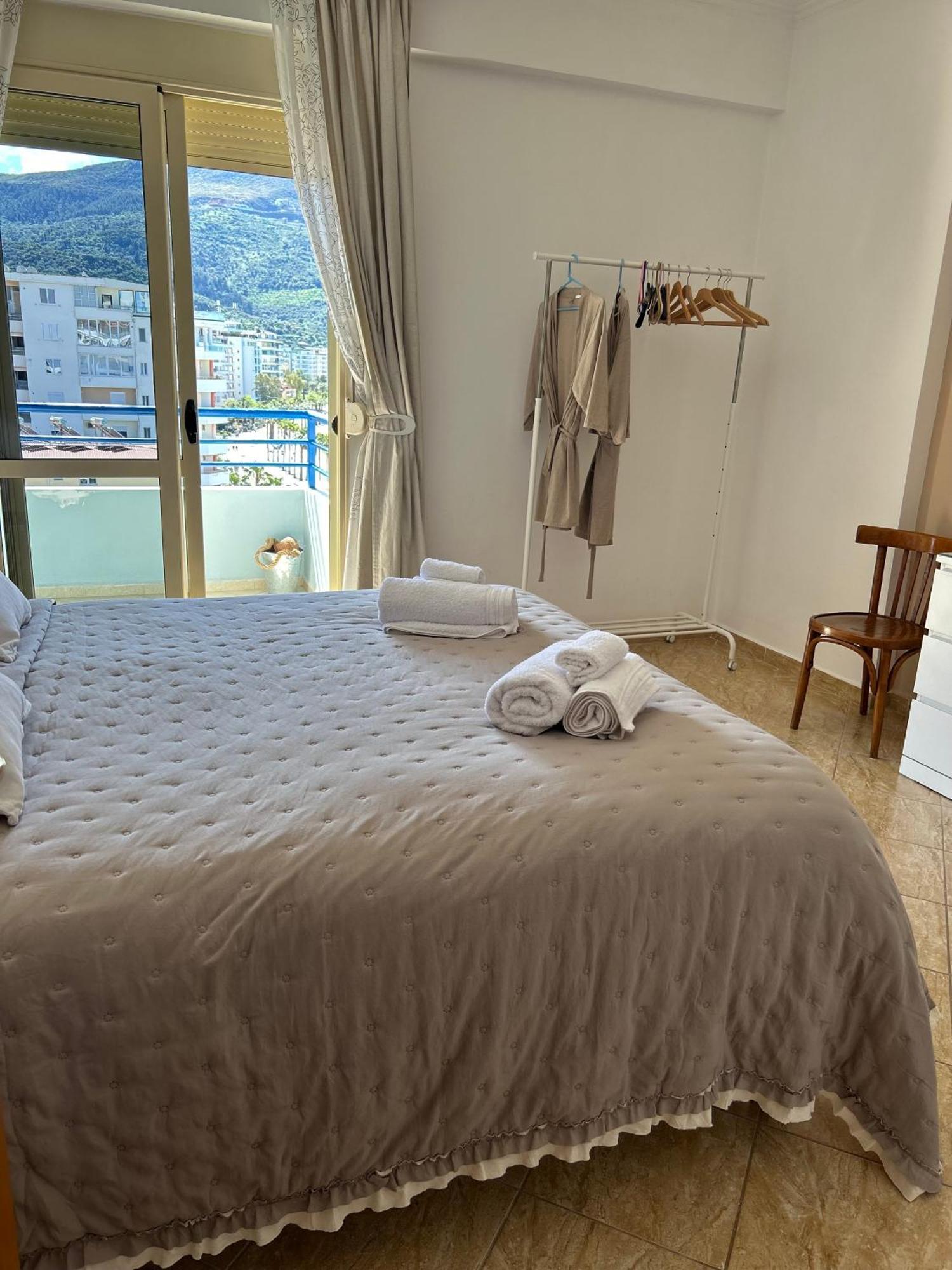 Apartmán Casa Con Vista Mare Vlorë Exteriér fotografie