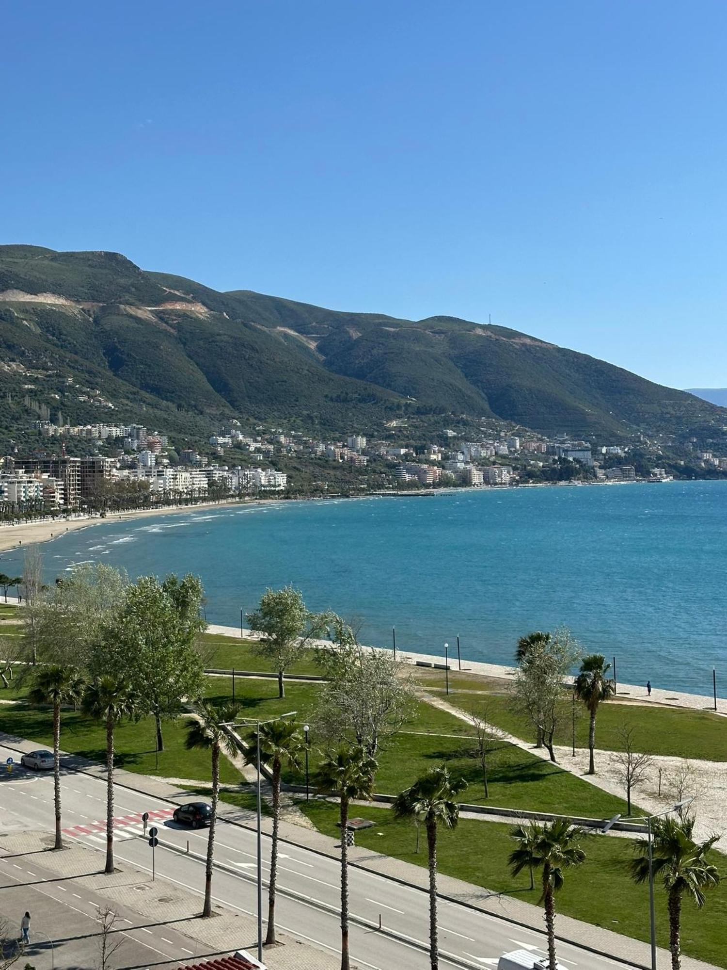 Apartmán Casa Con Vista Mare Vlorë Exteriér fotografie